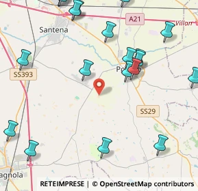 Mappa Via Cascina Mizzina, 10046 Poirino TO, Italia (5.6305)