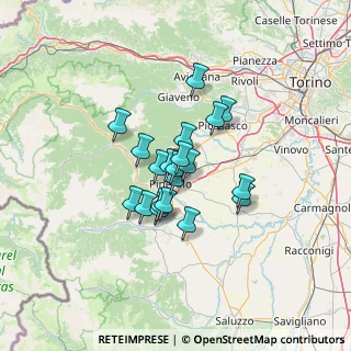 Mappa Strada Belvedere, 10064 Pinerolo TO (8.815)