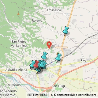 Mappa Strada Belvedere, 10064 Pinerolo TO (2.0425)