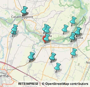 Mappa Via Guglielmo Marconi, 42041 Brescello RE, Italia (8.83)