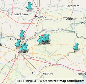 Mappa Via Bellagrande, 44034 Copparo FE, Italia (11.87273)