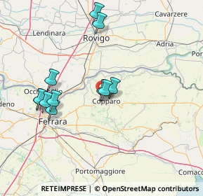 Mappa Via Bellagrande, 44034 Copparo FE, Italia (14.31364)