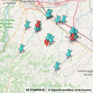 Mappa Strada Comunale Piacentino, 29013 Carpaneto Piacentino PC, Italia (8.5565)