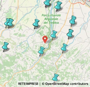 Mappa Localita' S. Rocco, 29027 Podenzano PC, Italia (10.5895)