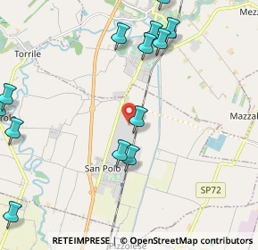 Mappa Via B. Buozzi, 43056 Parma PR, Italia (2.66077)