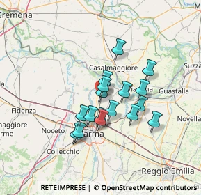 Mappa Via B. Buozzi, 43056 Parma PR, Italia (10.51235)