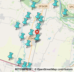 Mappa Via B. Buozzi, 43056 Parma PR, Italia (4.8165)