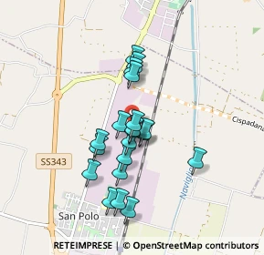 Mappa Via B. Buozzi, 43056 Parma PR, Italia (0.7145)