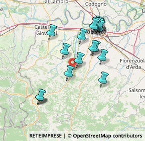 Mappa Loc. Camportondo, 29020 Piacenza PC, Italia (14.9995)
