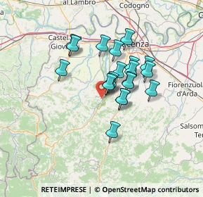 Mappa Loc. Camportondo, 29020 Piacenza PC, Italia (10.173)