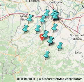 Mappa Loc. Camportondo, 29020 Piacenza PC, Italia (12.4495)