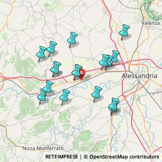 Mappa Strada Antica Alessandria, 15023 Felizzano AL, Italia (7.10941)