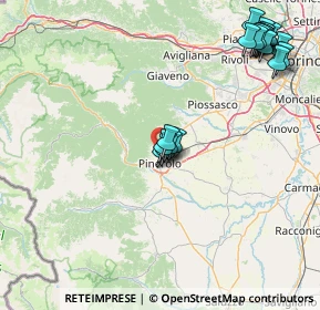 Mappa Strada ai Losani, 10064 Pinerolo TO, Italia (19.3835)