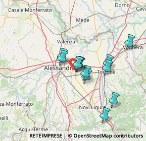 Mappa Strada Castelceriolo, 15100 Spinetta Marengo AL, Italia (11.05167)