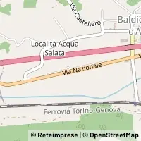 Map Baldichieri d'Asti