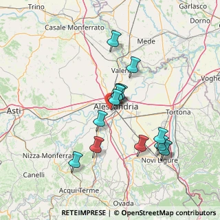 Mappa Via Umberto Giordano, 15100 Alessandria AL, Italia (13.38357)