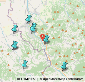 Mappa Via Garibaldi Strada Statale 461 del Penice, 27052 Godiasco Salice Terme PV, Italia (4.43167)