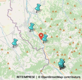 Mappa Via Garibaldi Strada Statale 461 del Penice, 27052 Godiasco Salice Terme PV, Italia (5.88545)