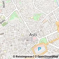 Hartă Asti