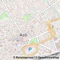 Mapa Asti