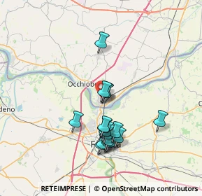 Mappa Via Palladio, 45030 Occhiobello RO, Italia (6.59941)