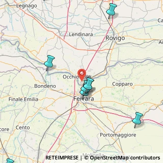 Mappa Via Palladio, 45030 Occhiobello RO, Italia (28.97067)