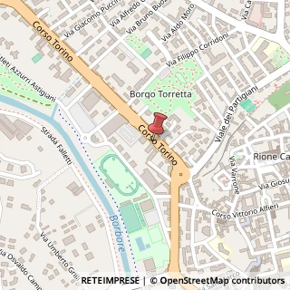 Mappa Corso Torino, 24, 14100 Asti, Asti (Piemonte)