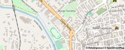 Mappa Asti