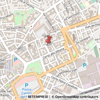 Mappa Via San Giovanni Bosco, 22, 14100 Asti, Asti (Piemonte)