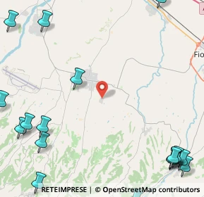 Mappa Via Zona Industriale Predaglie, 29013 Carpaneto piacentino PC, Italia (7.575)