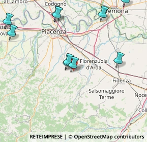 Mappa Via Zona Industriale Predaglie, 29013 Carpaneto piacentino PC, Italia (25.18)