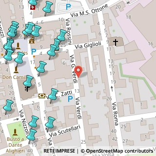 Mappa Via Domenico Giglioli, 42041 Brescello RE, Italia (0.1)