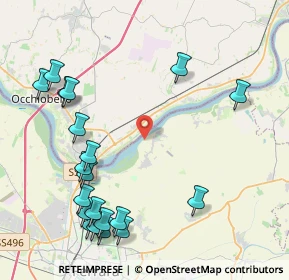 Mappa Via Fausto Coppi, 44123 Ferrara FE, Italia (5.2095)