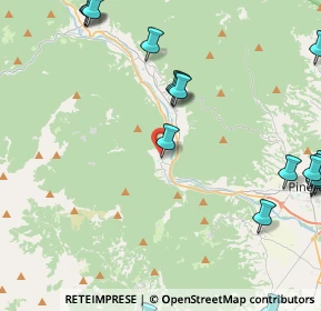 Mappa Via Mondoni, 10065 San Germano Chisone TO, Italia (6.3685)