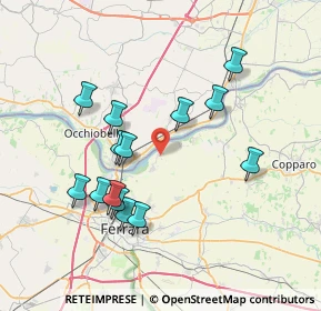 Mappa Via Zerbinata, 44123 Francolino FE, Italia (7.2)