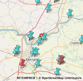 Mappa Via Zerbinata, 44123 Francolino FE, Italia (10.1235)