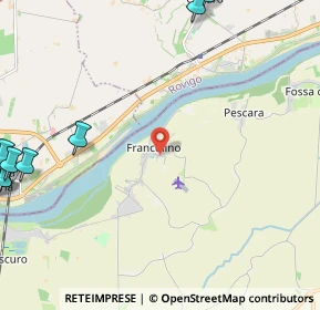 Mappa Via Zerbinata, 44123 Francolino FE, Italia (4.0125)
