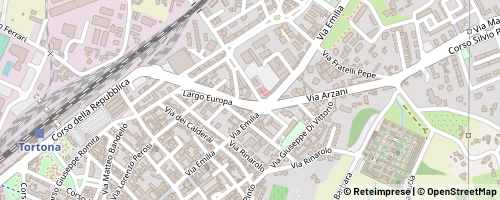 Mappa Tortona