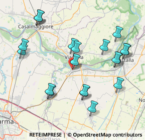 Mappa Piazza Giacomo Matteotti, 42041 Brescello RE, Italia (8.8365)