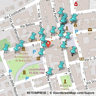 Mappa Via Felice Cavallotti, 42041 Brescello RE, Italia (0.072)