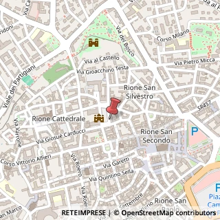 Mappa Piazza Catena, 22, 14100 Asti, Asti (Piemonte)