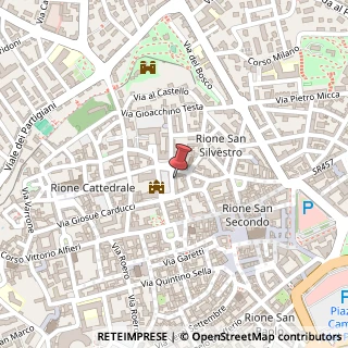 Mappa Piazza Catena, 12, 14100 Asti, Asti (Piemonte)