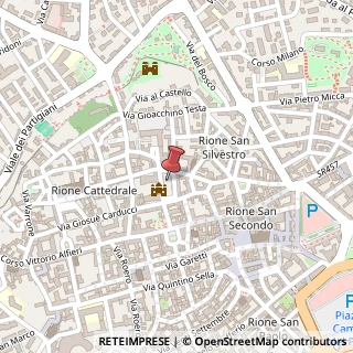 Mappa Piazza Catena, 50, 14100 Asti, Asti (Piemonte)
