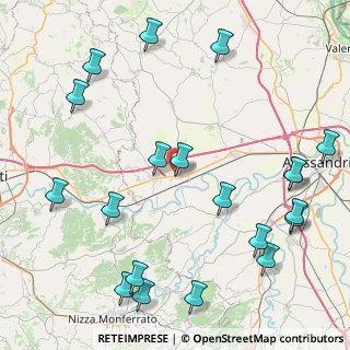 Mappa Strada Padana 10 Ovest, 15023 Felizzano AL, Italia (11.051)