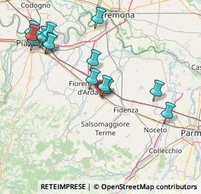 Mappa Via Guglielmo Marconi, 29010 Alseno PC, Italia (17.51929)