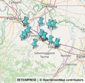 Mappa Via Guglielmo Marconi, 29010 Alseno PC, Italia (9.85067)