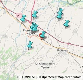 Mappa Via Guglielmo Marconi, 29010 Alseno PC, Italia (6.55909)