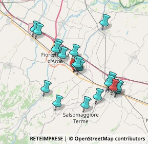 Mappa Via Guglielmo Marconi, 29010 Alseno PC, Italia (6.9415)