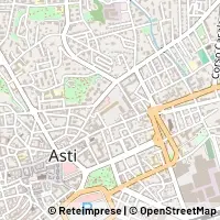 Karte Asti