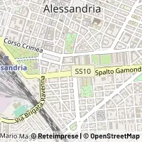 Mapa Alessandria